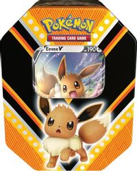 V Powers Tin [Eevee V] (International Version) — Miscellaneous Cards & Products