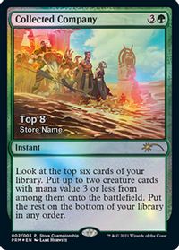 Collected Company (Top 8) — Game Day & Store Championship Promos