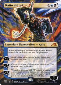 Kaito Shizuki (Borderless) — Kamigawa: Neon Dynasty
