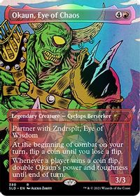 Okaun, Eye of Chaos — Secret Lair Drop Series