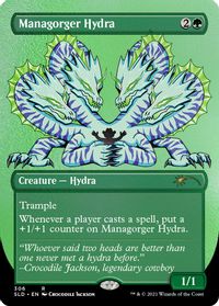 Managorger Hydra (Foil Etched) — Secret Lair Drop Series