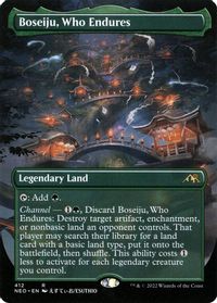 Boseiju, Who Endures (Borderless) — Kamigawa: Neon Dynasty