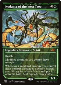Kodama of the West Tree (Showcase) — Kamigawa: Neon Dynasty