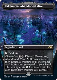 Takenuma, Abandoned Mire (Borderless) — Kamigawa: Neon Dynasty