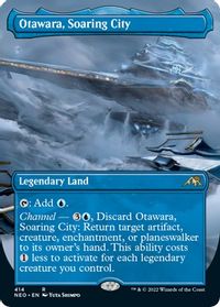 Otawara, Soaring City (Borderless) — Kamigawa: Neon Dynasty