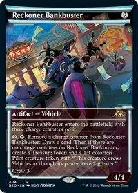 Reckoner Bankbuster (Showcase) — Kamigawa: Neon Dynasty