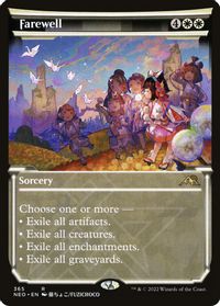 Farewell (Showcase) — Kamigawa: Neon Dynasty