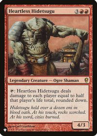 Heartless Hidetsugu — The List Reprints