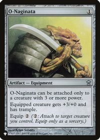 O-Naginata — The List Reprints