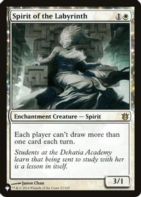 Spirit of the Labyrinth — The List Reprints