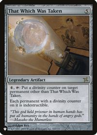 That Which Was Taken — The List Reprints