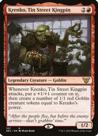 Krenko, Tin Street Kingpin — Commander: Kamigawa: Neon Dynasty