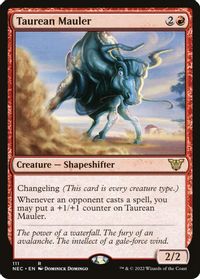 Taurean Mauler — Commander: Kamigawa: Neon Dynasty
