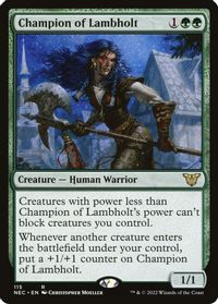 Champion of Lambholt — Commander: Kamigawa: Neon Dynasty