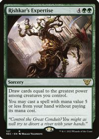 Rishkar's Expertise — Commander: Kamigawa: Neon Dynasty