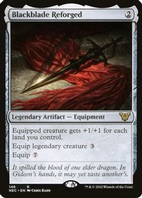 Blackblade Reforged — Commander: Kamigawa: Neon Dynasty