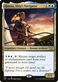 Hanna, Ship's Navigator — Commander: Kamigawa: Neon Dynasty
