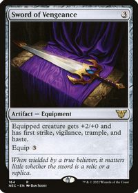 Sword of Vengeance — Commander: Kamigawa: Neon Dynasty