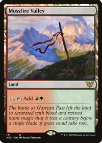 Mossfire Valley — Commander: Kamigawa: Neon Dynasty
