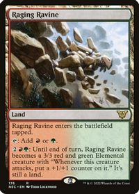 Raging Ravine — Commander: Kamigawa: Neon Dynasty