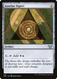 Azorius Signet — Commander: Kamigawa: Neon Dynasty