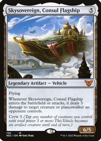 Skysovereign, Consul Flagship — Commander: Kamigawa: Neon Dynasty