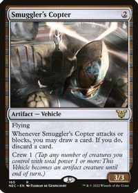 Smuggler's Copter — Commander: Kamigawa: Neon Dynasty