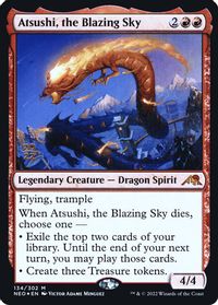 Atsushi, the Blazing Sky — Prerelease Cards