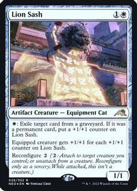Lion Sash — Prerelease Cards