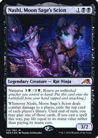 Nashi, Moon Sage's Scion — Prerelease Cards