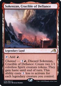 Sokenzan, Crucible of Defiance — Prerelease Cards