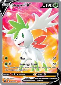 Shaymin V (Full Art) — SWSH09: Brilliant Stars