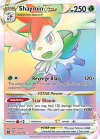 Shaymin VSTAR (Secret) — SWSH09: Brilliant Stars