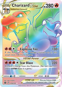 Charizard VSTAR (Secret) — SWSH09: Brilliant Stars