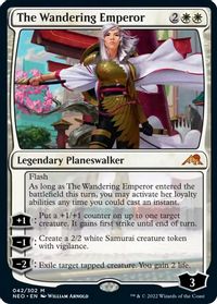 The Wandering Emperor — Promo Pack: Kamigawa: Neon Dynasty