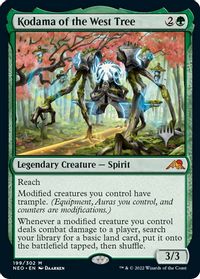 Kodama of the West Tree — Promo Pack: Kamigawa: Neon Dynasty