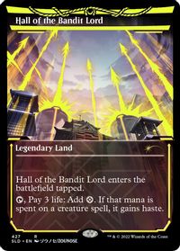 Hall of the Bandit Lord (Neon Yellow) — Secret Lair Drop Series