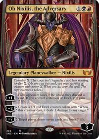 Ob Nixilis, the Adversary (Borderless) — Streets of New Capenna