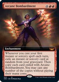 Arcane Bombardment (Extended Art) — Streets of New Capenna