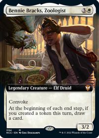 Bennie Bracks, Zoologist (Extended Art) — Commander: Streets of New Capenna