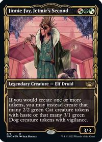 Jinnie Fay, Jetmir's Second (Gilded Foil) — Streets of New Capenna