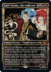 Lord Xander, the Collector (Gilded Foil) — Streets of New Capenna
