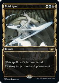 Void Rend (Gilded Foil) — Streets of New Capenna