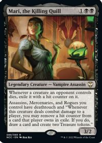 Mari, the Killing Quill — Commander: Streets of New Capenna