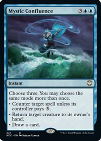 Mystic Confluence — Commander: Streets of New Capenna