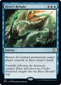 River's Rebuke — Commander: Streets of New Capenna