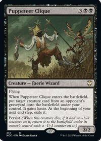 Puppeteer Clique — Commander: Streets of New Capenna