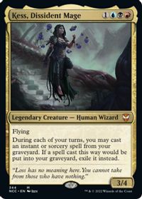 Kess, Dissident Mage — Commander: Streets of New Capenna