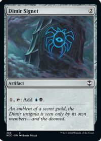 Dimir Signet — Commander: Streets of New Capenna