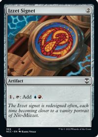 Izzet Signet — Commander: Streets of New Capenna
